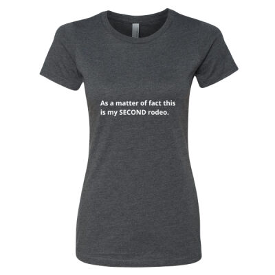 As a matter of fact this is my SECOND rodeo Thumbnail