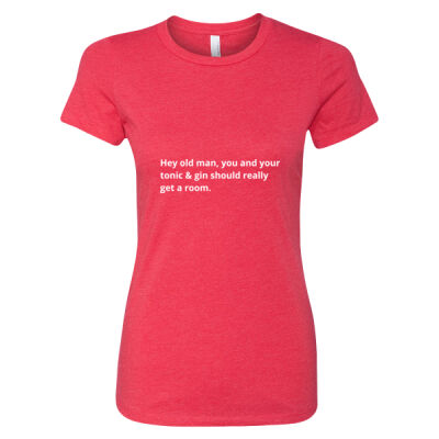 Hey old man, you and your tonic & gin should really get a room. Thumbnail